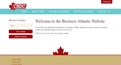 Desktop Screenshot of businessatlantic.ca